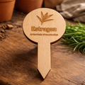 Pflanzenstecker Estragon (Artemisia dracunculus) | Lasergravur Kräuterstecker Holz | 2,75€