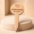 Pflanzenstecker Pfefferminze (Mentha piperita) | Lasergravur Kräuterstecker Holz | 2,75€