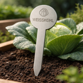 Pflanzenstecker Weißkohl – Lasergravur Gartendeko Geschenk | Holzschild Gemüsegarten